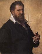 Lambert Lombard Self-Portrait oil painting on canvas
